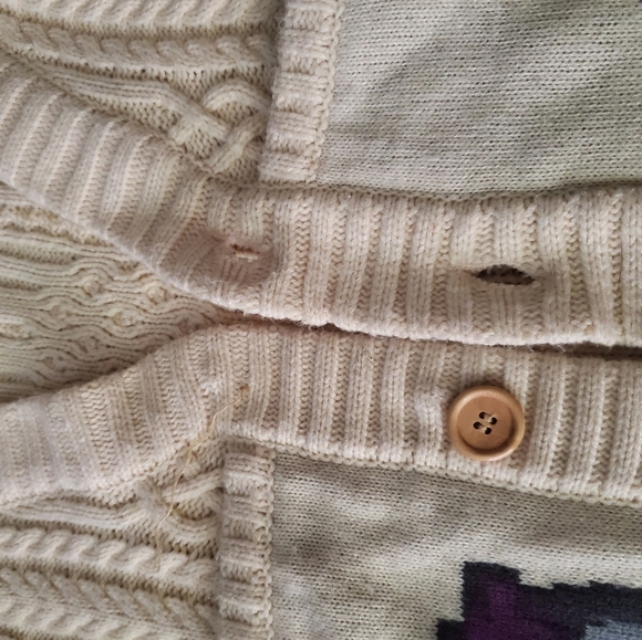 Tyakasha Streetwear Cardigan Sweater Size Medium - Picture 2 of 5